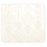 Stampo silicone per fare dei distanziatori e anelli aperti in resina 20x17.5 cm x1|raw }}