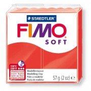 Pasta per modellare Fimo Soft gr. 57 Rosso India (n°24)