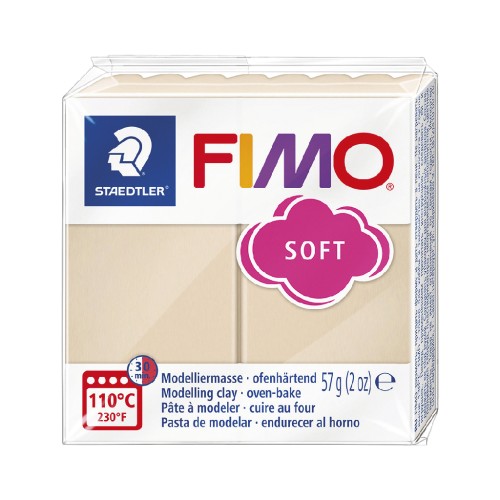 Pasta per modellare Fimo Soft gr. 57 Sahara (n°70)