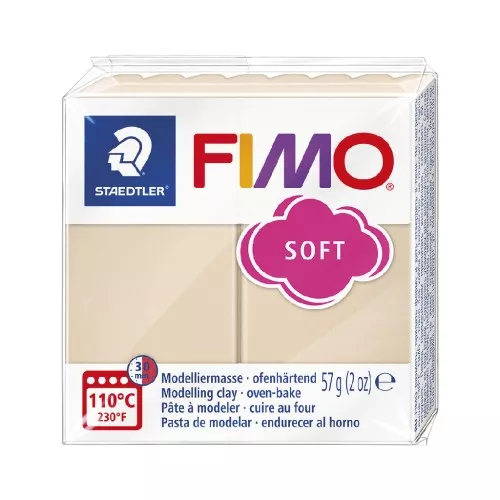Pasta per modellare Fimo Soft gr. 57 Sahara (n°70)