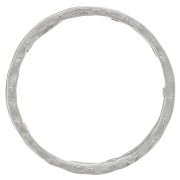 Puntinato martellato mm. 32 Rodiato x1|raw }}