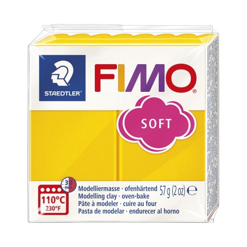Pasta per modellare Fimo Soft gr. 57 Girasole (16)