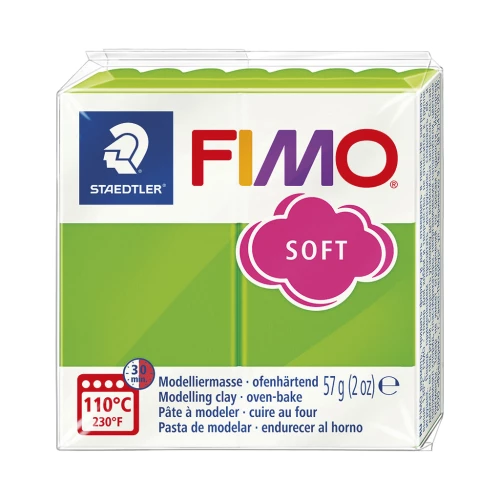 Pasta per modellare Fimo Soft gr. 57 Verde Mela (50)