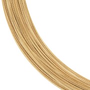 Filo diamantato semiduro da 0,50 mm Gold filled x 1 m