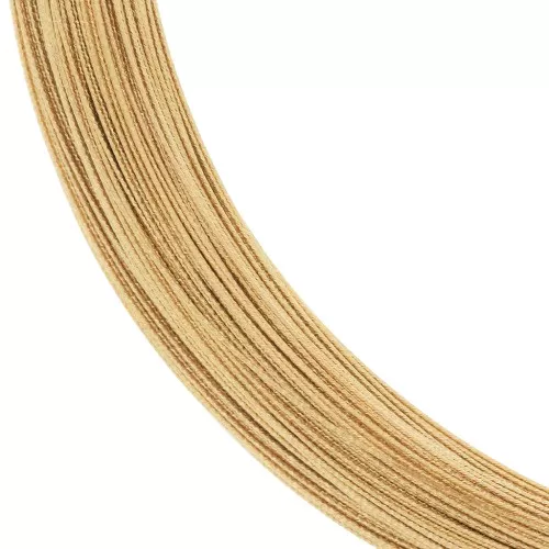 Filo diamantato semiduro da 0,50 mm Gold filled x 1 m