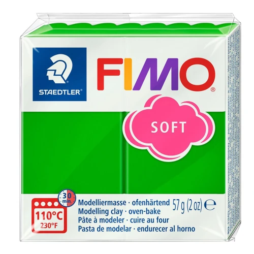 Pasta per modellare Fimo Soft gr. 57 Vert tropicale (n°53)