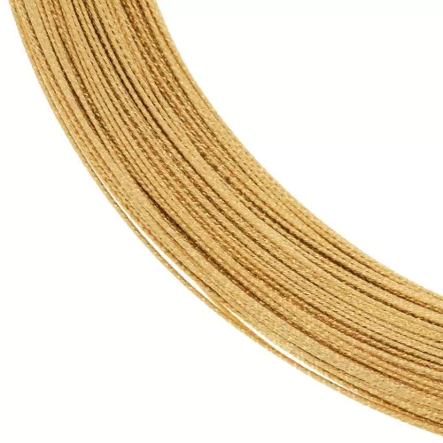 Filo semi-duro diamantato 0.64 mm in Gold filled x 1m
