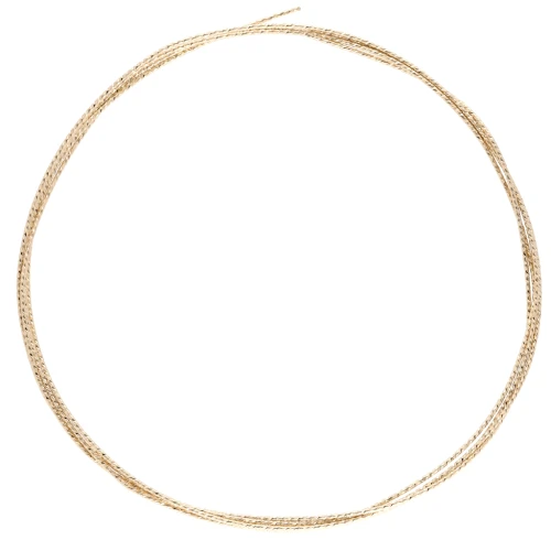 Filo semi-duro diamantato 0.76 mm in Gold filled x 1m