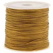 Filo nylon intrecciato mm. 0.8 Antique Gold x50m