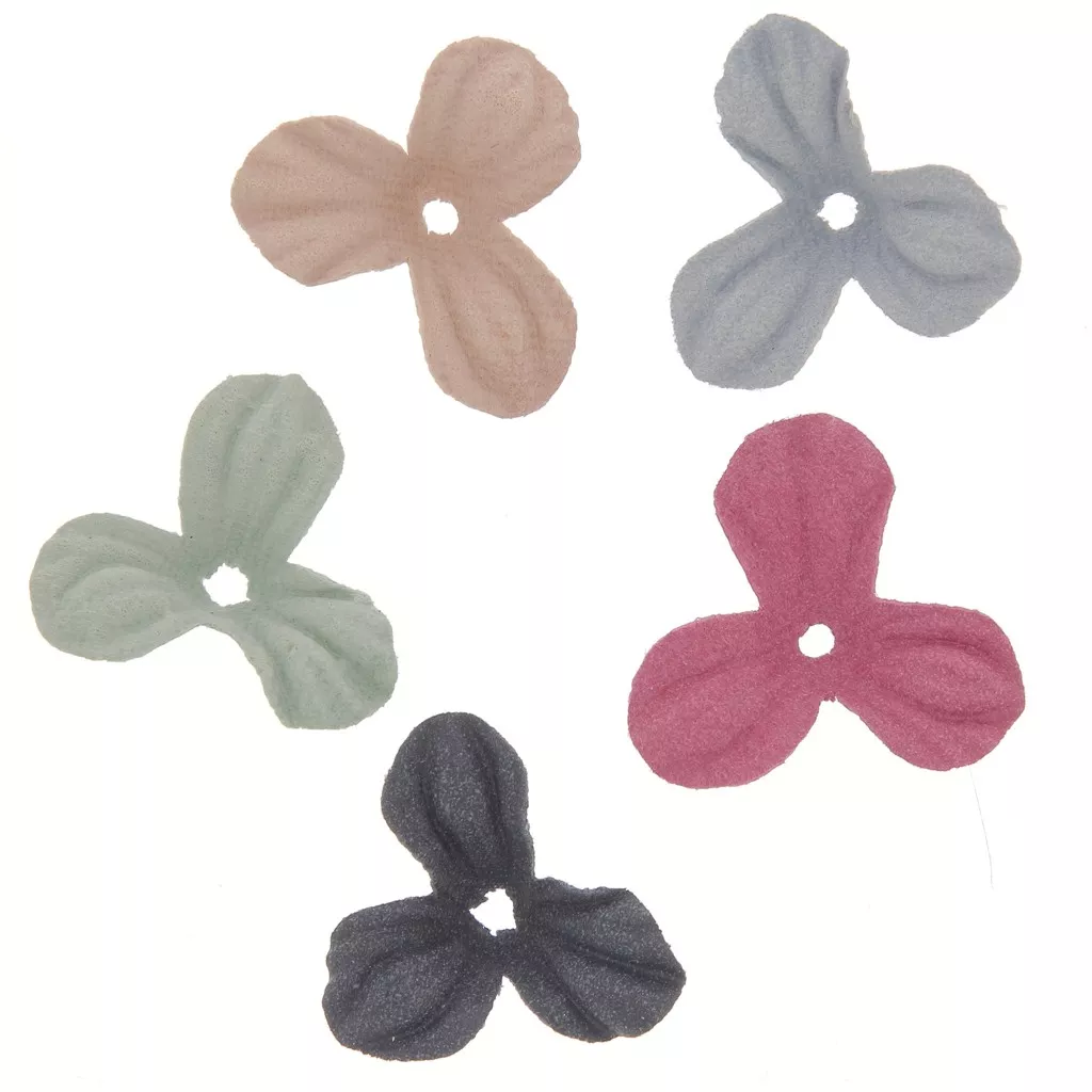 Set di 12 bottoni a forma di fiore - Merceria Cheri - Rimini