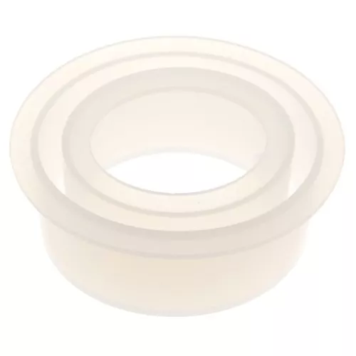Stampo silicone per fare dei bracciali ovali in resina 62x51x32 mm x1