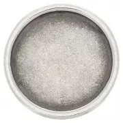 Passante tondo per cabochon fondo piatto 12 mm e laccio 10mm Placcatura argento x1