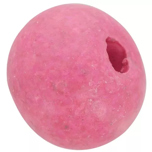 Perlina in ceramica mm. 15 Rose mat
