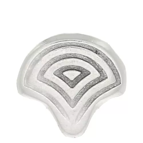 Cymbal Bead Substitute per Ginko Beads 7x7.5 mm Vlasios - x1