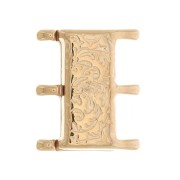 Cymbal Chiusura magnetica per Miyuki Delica 8/0 19x16 mm Nisid -Dorato rosa x1|raw }}