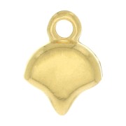 Cymbal - Terminale per Ginko Duo 10x7.5 mm Kastro Dorato con oro fino x1