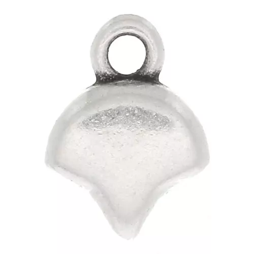 Cymbal - Terminale per Ginko Duo 10x7.5 mm Kastro Arg anticato x1