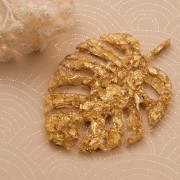 Stampo silicone per fare un foglio di filodendro in resina 12x8 cm x1