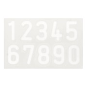 Stampo silicone per fare delle cifra in resina 8x5 cm x1|raw }}