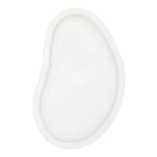 Stampo silicone per fare un ovale irregolare 66x34 mm x1