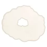 Stampo in silicone - forma geode scavato- 106x128 mm per resina x1