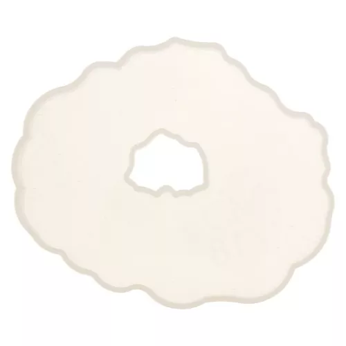 Stampo in silicone - forma geode scavato- 106x128 mm per resina x1