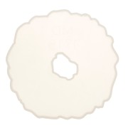 Stampo in silicone - forma geode scavato- 128x128 mm per resina x1