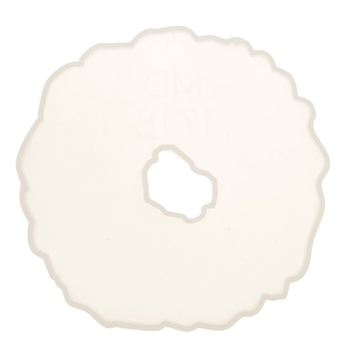 Stampo in silicone - forma geode scavato- 128x128 mm per resina x1