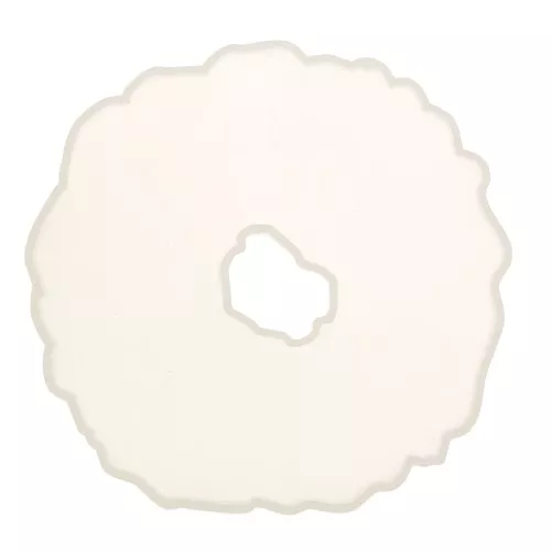 Stampo in silicone - forma geode scavato- 128x128 mm per resina x1