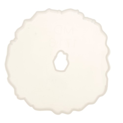 Stampo in silicone - forma geode scavato - 122x122 mm per resina x1