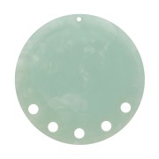 Pendente - chandelier 43 mm in acetato - Tartaruga - Mint madreperlax1|raw }}