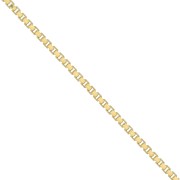 Catena maglia veneziana 1.8 mm - Placcato Oro 3 micron x50cm