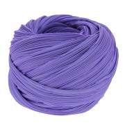 Nastro twill di seta Shibori Viola Solid x10cm