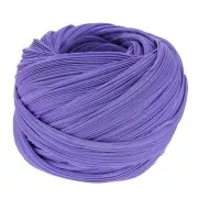 Nastro twill di seta Shibori Viola Solid x10cm
