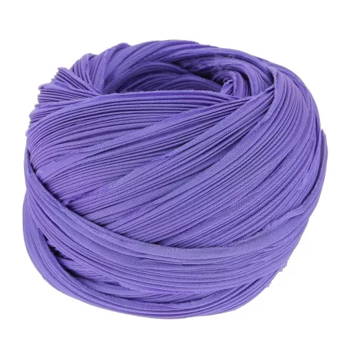 Nastro twill di seta Shibori Viola Solid x10cm