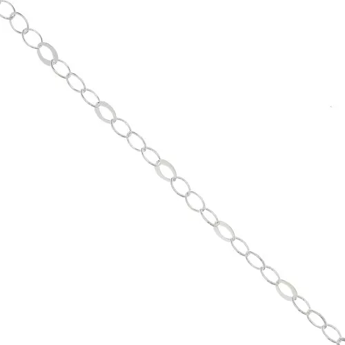 Catena maglia Forçat mm. 5 Argento 925 x cm.50