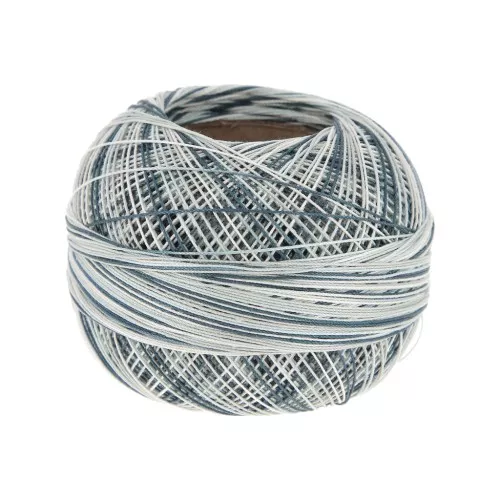 Filo di cotone Lizbeth dimensione 40 Artic Evening n°9100 x274m