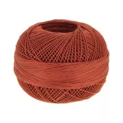 Filo cotone Lizbeth dimensione 20 Burnt Sienna n°9601 x192m