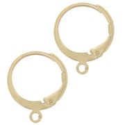 Orecchini creoli con anello aperto 12 mm - 3 micron placcato oro x2|raw }}