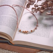 Perla cono 3x6 mm - Placcato oro 3 micron x1