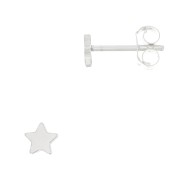 Orecchini a perno stelle 4 mm - Argento 925 x2
