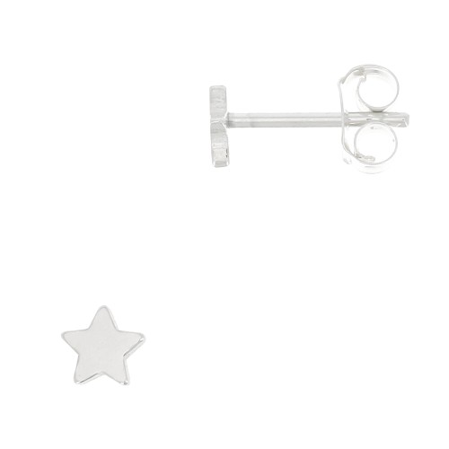 Orecchini a perno stelle 4 mm - Argento 925 x2