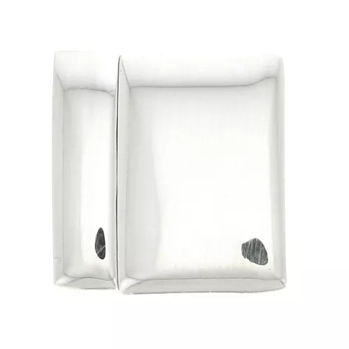 Chiusura magnetica per laccio piatto 10 mm - in Argento 925 x1