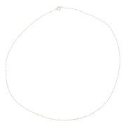 Girocollo a palline diamantate 1,45 mm in Argento 925 x50cm|raw }}