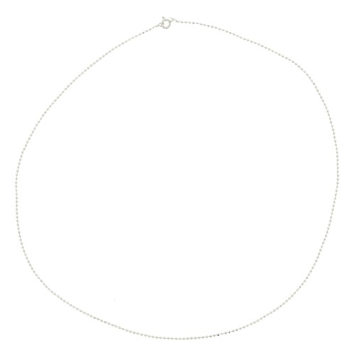 Girocollo a palline diamantate 1,45 mm in Argento 925 x50cm