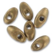 Long Magatama Miyuki mm.4x7 LMA-2006- Mat Met Dark Bronze x 10g|raw }}