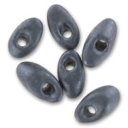 Long Magatama Miyuki mm.4x7 LMA-2001 - Mat Gunmetal x 10g