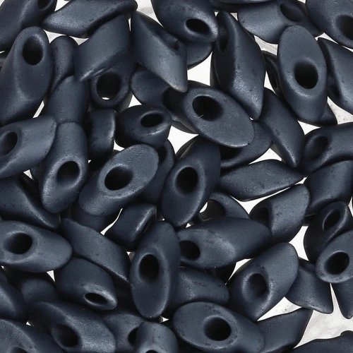 Long Magatama Miyuki mm.4x7 LMA-2001 - Mat Gunmetal x 10g