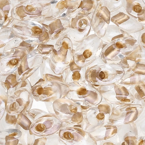 Long Magatama Miyuki mm.4x7 LMA-1522 - Crystal Spkl Honey Beige x 10g