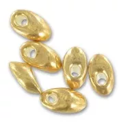 Long Magatama Miyuki mm.4x7 LMA-1052 - Galvanized Gold x 10g